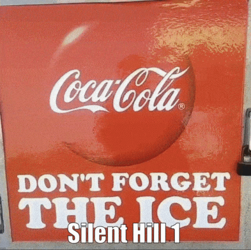 Coca Cola Silent Hill GIF