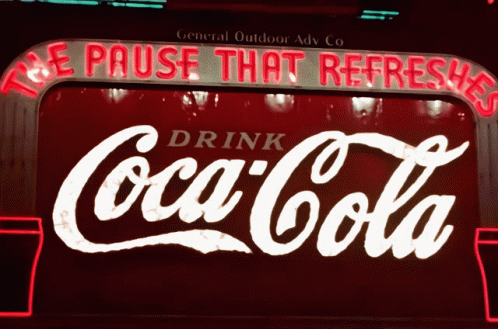 Coca Cola The Pause That Refreshes GIF