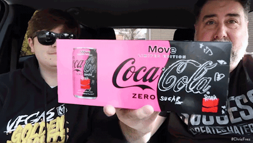 Coca Cola Zero Sugar Box GIF