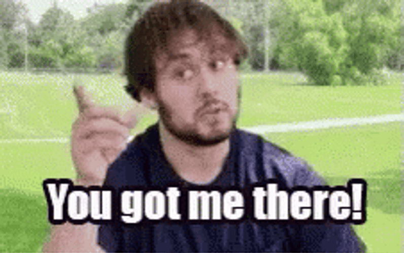 Cocky Guy Pointing You Got Me GIF