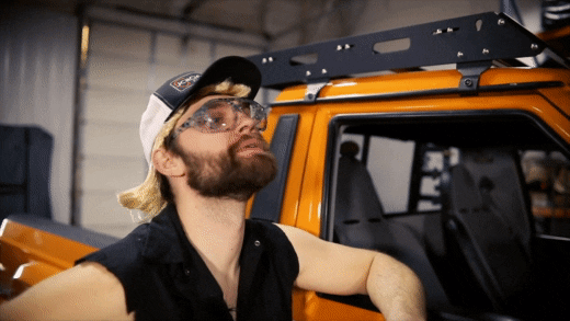 Cocky Hillbilly Hair Flip GIF