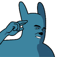 Cocky Ta-dah Sticker GIF