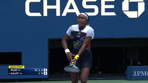 Coco Gauff C'mon Us Open 2022 GIF