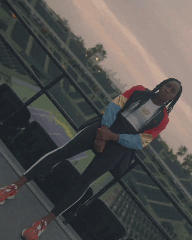 Coco Gauff New Balance Debut Ad GIF