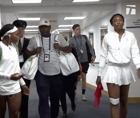 Coco Gauff Ready Wimbledon 2019 GIF