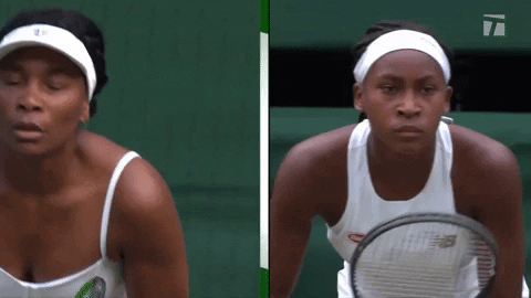 Coco Gauff Vs Venus Williams GIF