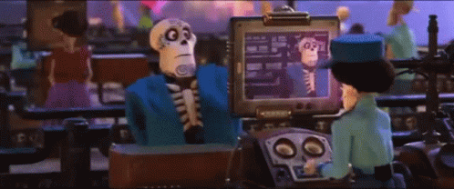 Coco Juan Ortodoncia Being Scanned GIF