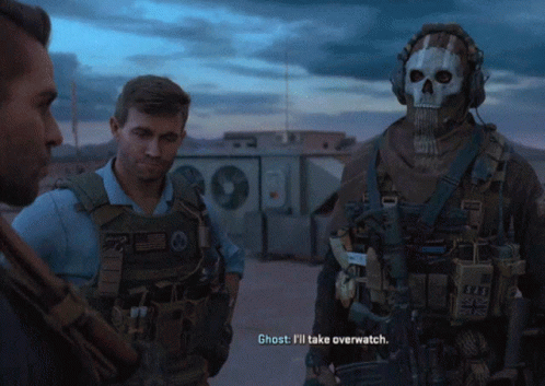 Cod Ghost Talking To Phillip Graves GIF
