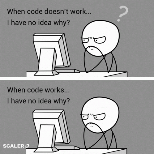 Code Error I Have No Idea Meme GIF