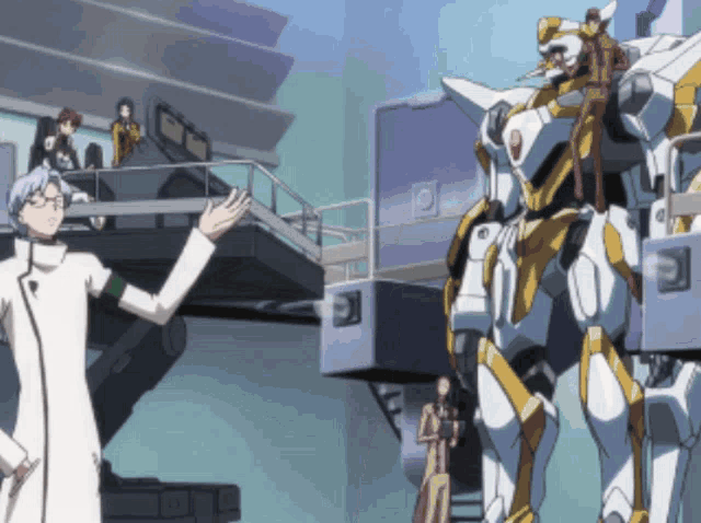 Code Geass Happy And Tired Lloyd Asplund GIF