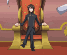 Code Geass Suzaku Kururugi Protecting Lelouch Lamperouge GIF