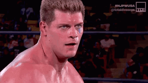 Cody Rhodes Bad Finger Tease GIF