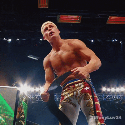 Cody Rhodes Wwe Belt Show GIF