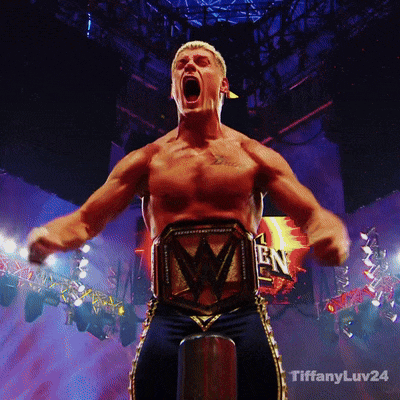 Cody Rhodes Wwe Fighter Growling GIF
