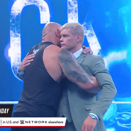 Cody Rhodes Wwe Fighter Hug GIF