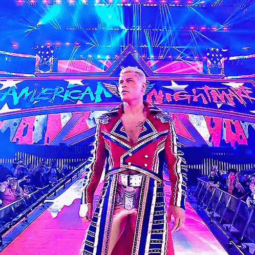 Cody Rhodes Wwe Growling Roar GIF