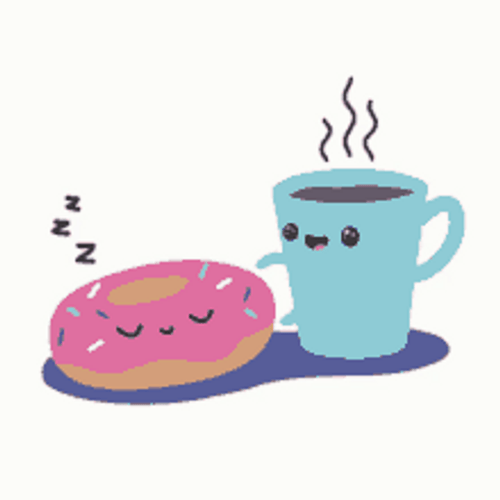 Coffee And Donut GIF