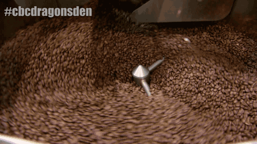 Coffee Beans Roasting Process Machine GIF
