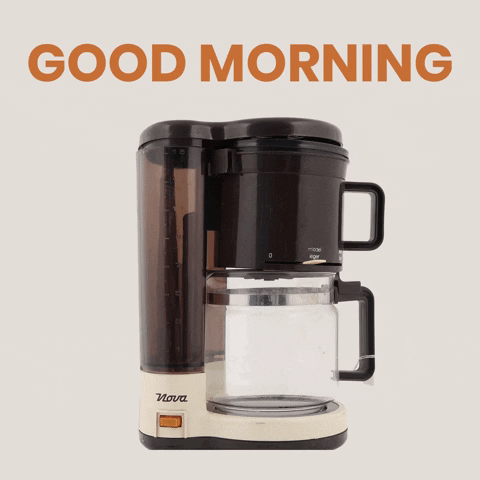 Coffee Brew Machine Good Morning Tuesday GIF