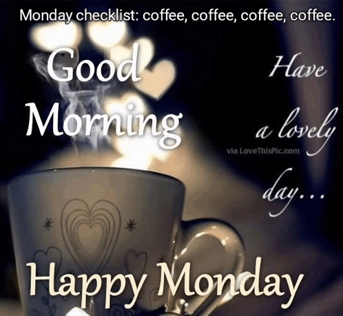 Coffee Cup Good Morning Have A Lovely Day GIF