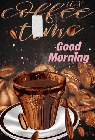 Coffee Cup Saying Good Morning