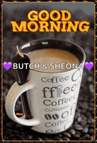 Coffee Cup Saying Good Morning
