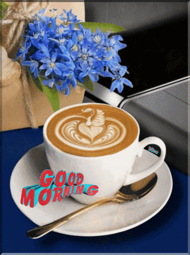 Coffee Cup With Good Morning