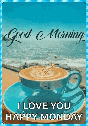 Coffee Cup With Good Morning I Love You