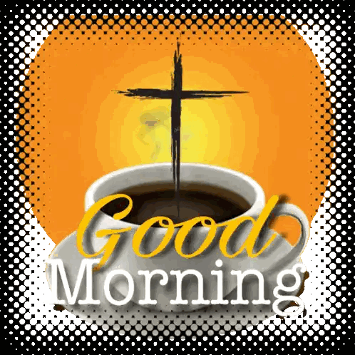 Coffee Cup With Good Morning Text