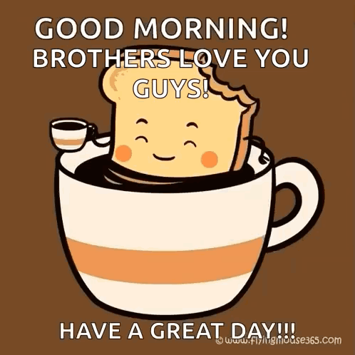 Coffee Cup With Toast