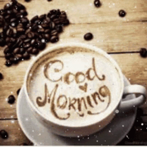 Coffee Good Morning Design GIF