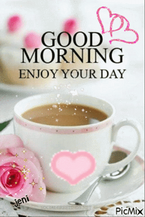 Coffee Good Morning Enjoy Your Day GIF