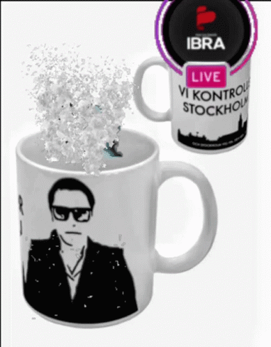 Coffee Mug With Man Vi Kontroll Stockholm GIF