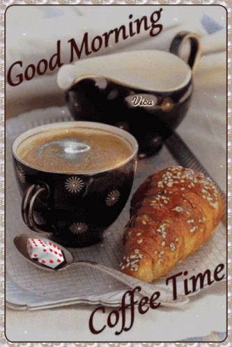 Coffee Time In Morning GIF