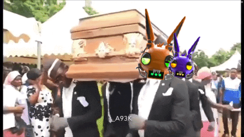 Coffin Dance Dancers With Robotic Face GIF