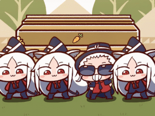 Coffin Dance Meme Helltaker Anime GIF