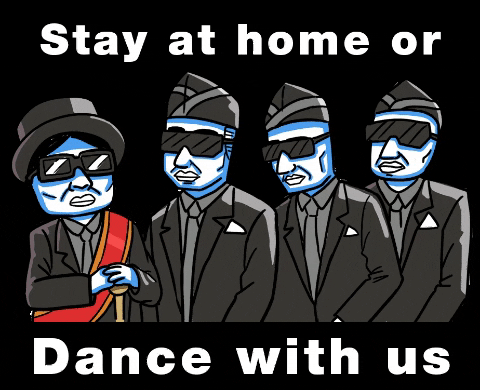 Coffin Dance Or Healthy Dance GIF