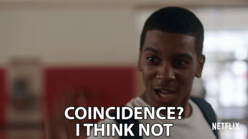 Coincidence I Think Not Black Guy Meme GIF
