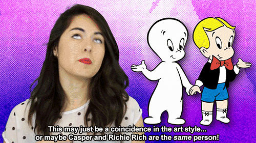 Coincidence Or Casper And Richie Rich Are Same GIF