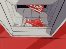 Coke Vending Machine Animation GIF
