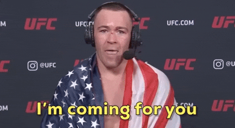 Colby Covington Im Gonna Come For You GIF