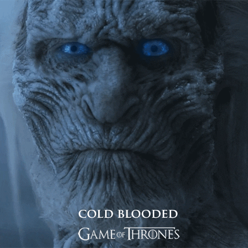 Cold Blooded Game Of Thrones GIF