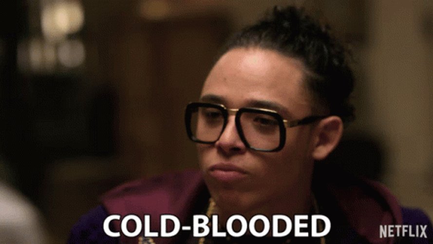 Cold Blooded Person GIF