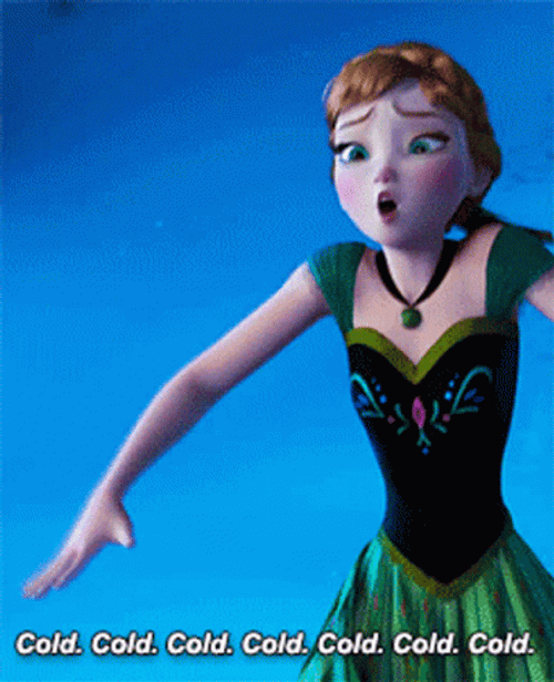 Cold Frozen Anna GIF