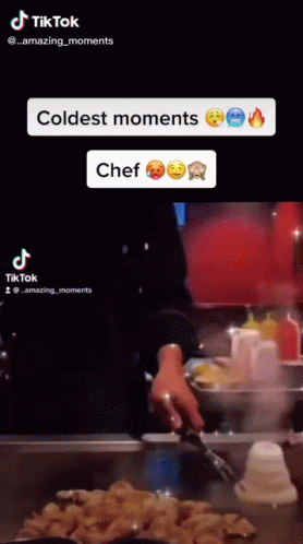 Coldest Moments Chef Tik Tok GIF