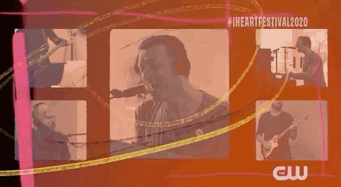 Coldplay Performing At Iheart Festival 2020 GIF
