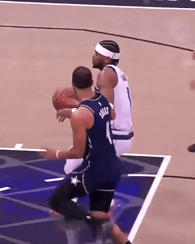 Cole Anthony Denied Dennis Smith Jr Lay Up GIF