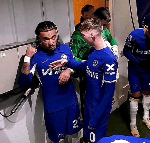 Cole Palmer With Malo Gusto GIF