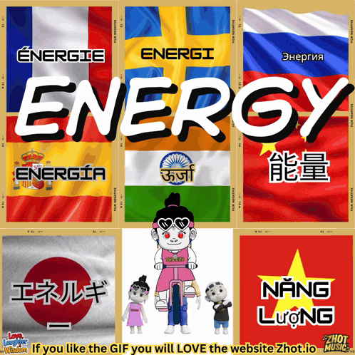 Collage of Images With Energy