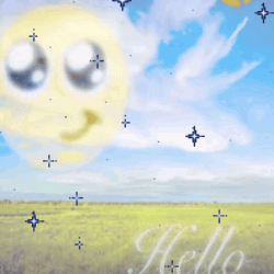 Collage Of Images With Hello GIF